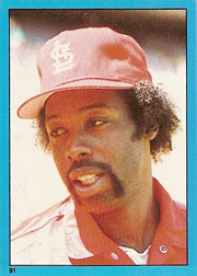 1982 Topps Baseball Stickers     091      George Hendrick